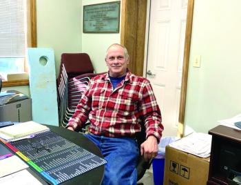 David Pratt officially takes over as superintendent of Boothbay Harbor Sewer District after serving as interim. ISABELLE CURTIS/Boothbay Register