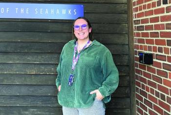 As the semester ends, Ally Ryan reflects on her first year teaching at BRHS. ISABELLE CURTIS/Boothbay Register