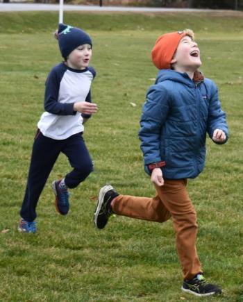 Turkey trot participants.