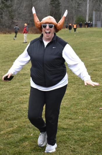 Turkey trot participants.