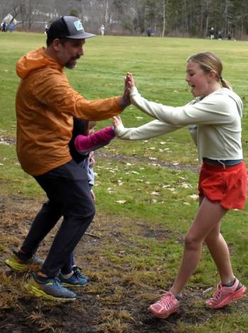 Turkey trot participants.