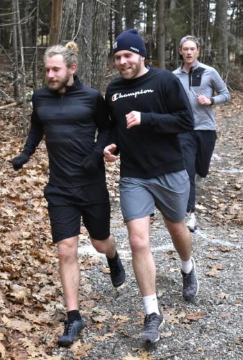 Turkey trot participants.
