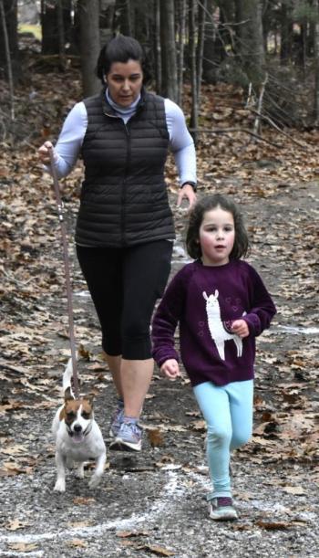 Turkey trot participants.