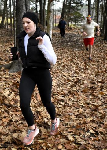 Turkey trot participants.