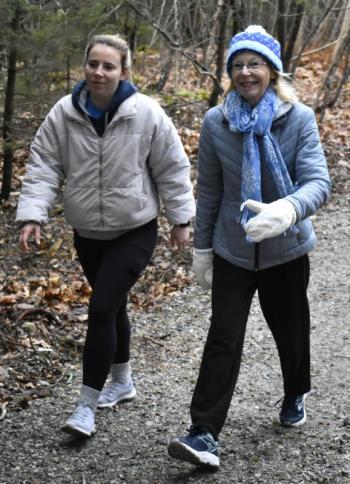 Turkey trot participants.