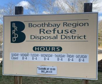 Refuse sign 