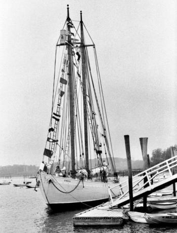 The Bowdoin’s 1979 visit was just one day. PHIL DI VECE photo The Bowdoin’s 1979 visit was just one day. PHIL DI VECE photo