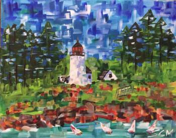 "Brilliant Burnt Island" - Sandra Chase Morrissey