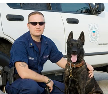 Snyder and dog