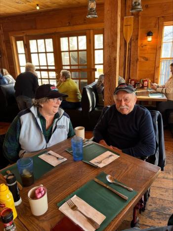 Wendy Wood and Neal Reny. Jen Mitchell photo Wendy Wood and Neal Reny. Jen Mitchell photo