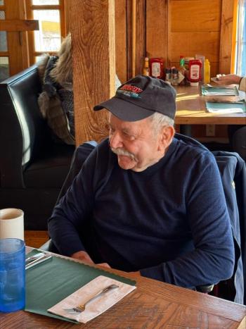 Mr. Reny, a regular at Community Lunch. Jen Mitchell photo