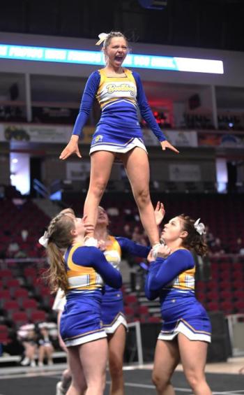 Isabelle Andreasen (top), Maya Jacobs, Brianna Campbell, and Gabrielle Crowell (base, from left). Courtesy of Michele Barter. 