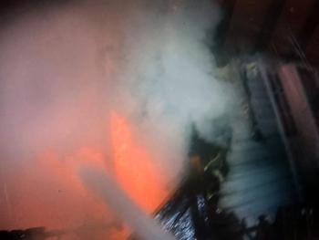 Fire attack teams near the active fire. Courtesy of Mark Sullivan Fire Attack teams in close proximity to the active fire. Courtesy of Mark Sullivan
