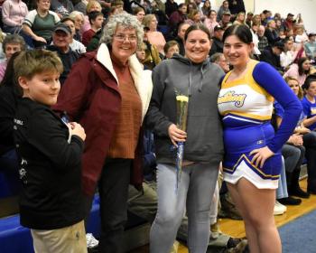 Skyla Carrier and her family. FRITZ FREUDENBERGER/Boothbay Register