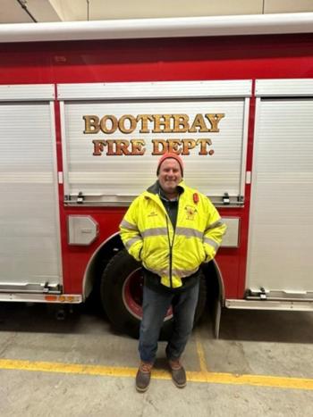 Boothbay firefighter Rob Cornell. Courtesy photo
