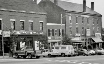 Whitfield's Drug Store is in the center of the picture. PHIL DI VECE photo Whitfield's Drug Store is in the center of the picture. PHIL DI VECE photo