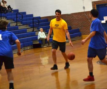 Ryan Casey looks to start the offense. KEVIN BURNHAM/Boothbay Register