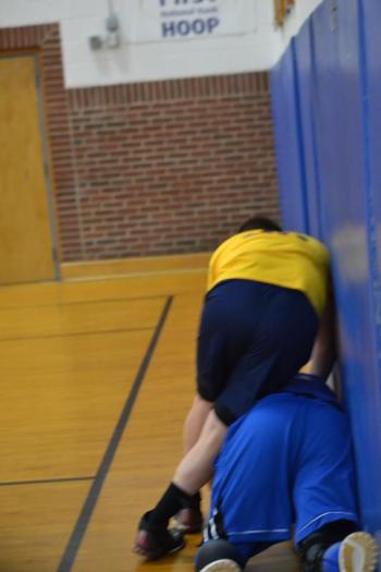 Looks like a flagrant. KEVIN BURNHAM/Boothbay Register