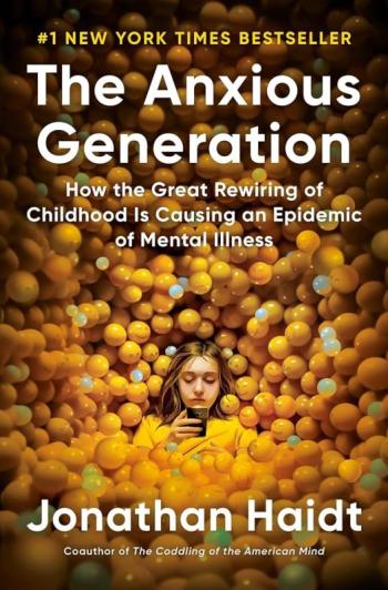 "The Anxious Generation" book cover
