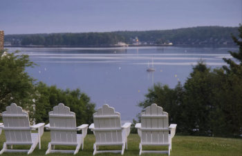 Ocean view from Topside Inn, Boothbay Harbor. Courtesy photo