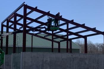 new building 