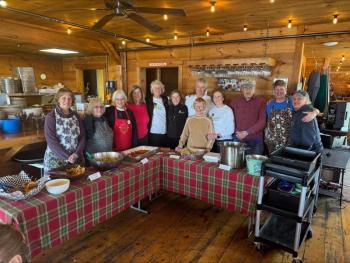 Members of Rebuilding Together of Lincoln County and volunteers at Brady's March 3. Photo: Lisa Hallinan