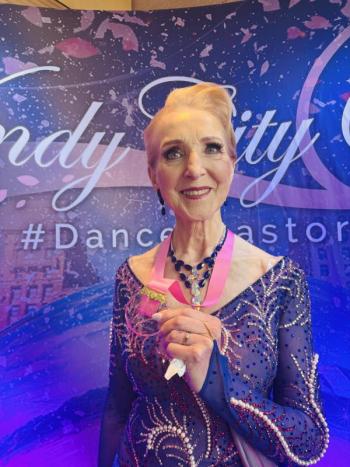 Alina Blakesley danced her way to gold in Chicago March 29. Courtesy of A. Blakesley