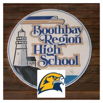 BRHS sign and Seahawk