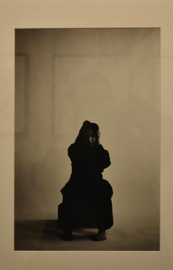 "she wore shadows" by Benjamin Getchell.