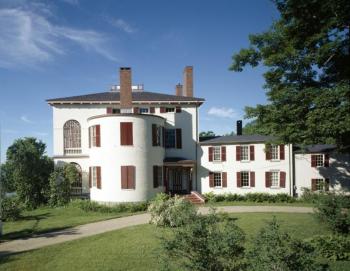View of Castle Tucker where the May 3 Jane's Walk will begin. Courtesy of Historic New England