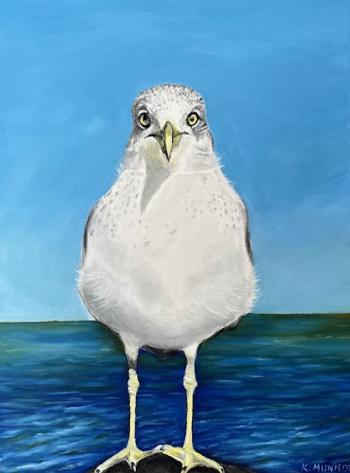 Kit Monroe's "Stella" is among the new work at River Arts now through May 24.