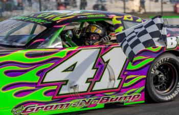 Logan Melcher dominated the Norm's Used Cars Pro Stocks on Opening Day. Jasen Dickey Photography Logan Melcher dominated the Norm's Used Cars Pro Stocks on Opening Day. Jasen Dickey Photography