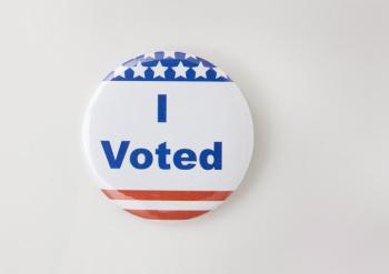 Voting button