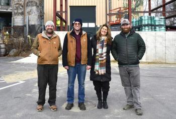 From left, Brian Ruthier, Cody Mitchell, Lori Mitchell and Riley Mitchell. File photo