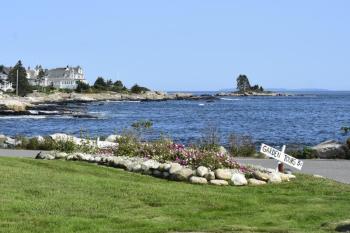 A summer garden on Ocean Point. FRITZ FREUDENBERGER/Boothbbay Register