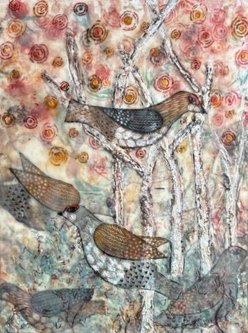 “Secret Garden” - Stephanie Pruzansky. Courtesy of Maine Art Gallery