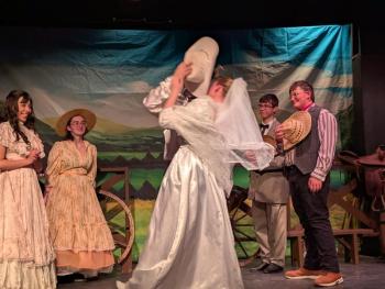 CANDI JONETH/Boothbay Register BRHS Drama "Oklahoma"