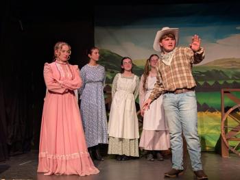 CANDI JONETH/Boothbay Register BRHS Drama "Oklahoma"