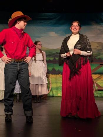 CANDI JONETH/Boothbay Register BRHS Drama "Oklahoma"