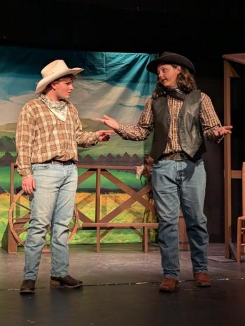 CANDI JONETH/Boothbay Register BRHS Drama "Oklahoma"