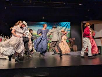 CANDI JONETH/Boothbay Register BRHS Drama "Oklahoma"