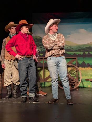 CANDI JONETH/Boothbay Register BRHS Drama "Oklahoma"