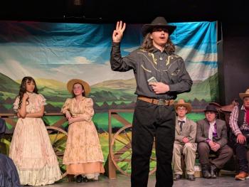 CANDI JONETH/Boothbay Register BRHS Drama "Oklahoma"