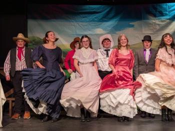 CANDI JONETH/Boothbay Register BRHS Drama "Oklahoma"