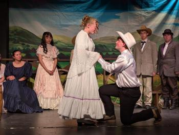 CANDI JONETH/Boothbay Register BRHS Drama "Oklahoma"