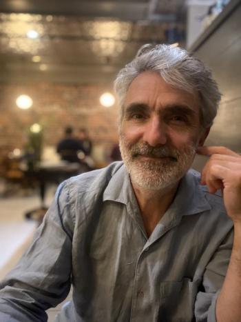 Veggies to Table founder Alain Ollier at Bred in the Bone. Erica Berman photo
