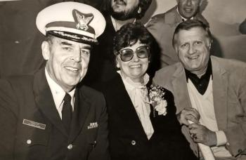 Otto and Bev Graham with George Steinbrenner. Courtesy of Duey Graham