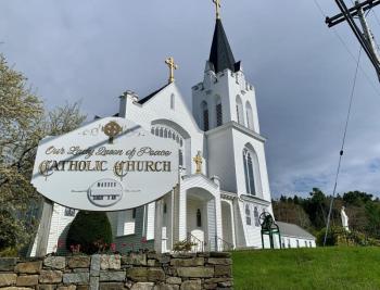 Local Catholic community shares their thoughts on the first North American pope. ISABELLE CURTIS/Boothbay Register