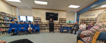 Boothbay and Wiscasset combine in adult education and celebrate graduates June 10. CANDI JONETH/Boothbay Register 2025 Adult Ed Grad