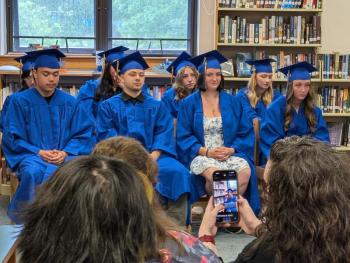 BRACE Class of 2025. CANDI JONETH/Boothbay Register 2025 Adult Ed Grad